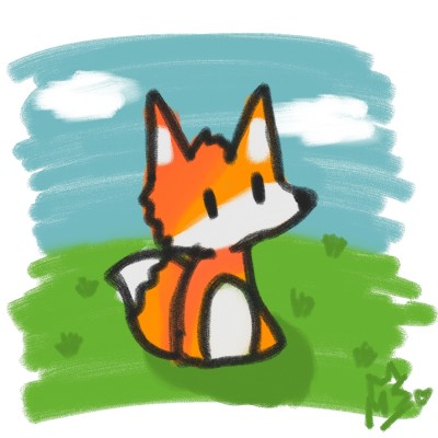 a small fox | meta_uwu | Digital Drawing | PENUP