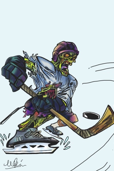 Zombies on Ice | Mandralyn | Digital Drawing | PENUP