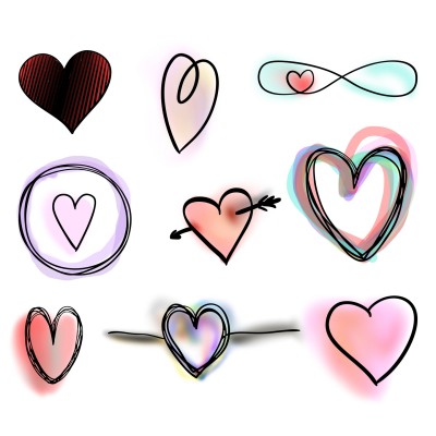 hearts | ANYOS | Digital Drawing | PENUP