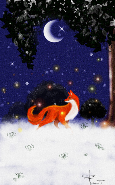 The secret of the fox | furiabuiaa | Digital Drawing | PENUP