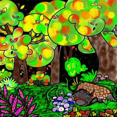 turtle shrooms  | SEAWEED | Digital Drawing | PENUP
