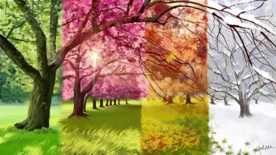 Four Seasons #1 | Aileen_and_Art | Digital Drawing | PENUP