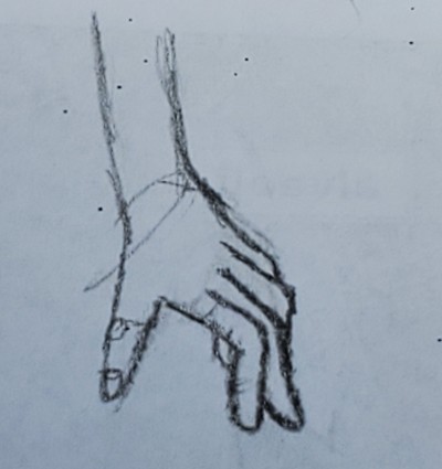 my attempt of a hand- | Dannie | Digital Drawing | PENUP