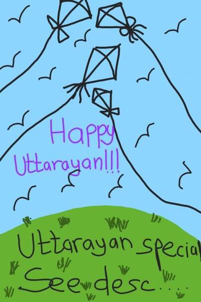 Happy Uttarayan! See description  | A.K.G_INDIA | Digital Drawing | PENUP