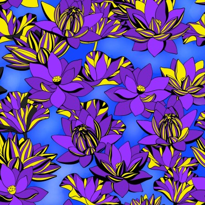 vibrant lilies  | Kayteebug | Digital Drawing | PENUP