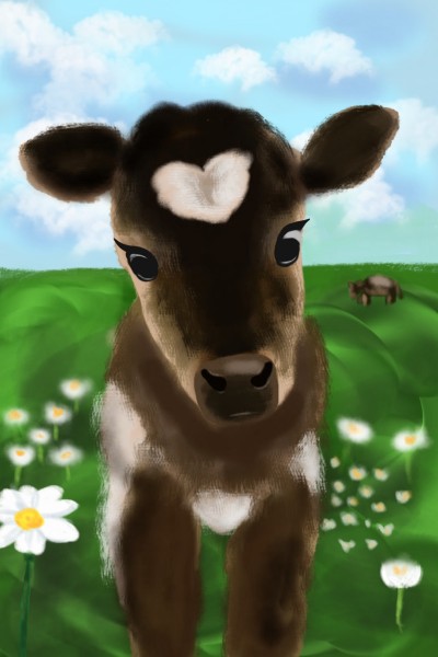 cute cow | Mirash2012 | Digital Drawing | PENUP