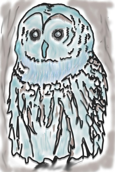 my owl #owl #feeding  | athsuu | Digital Drawing | PENUP