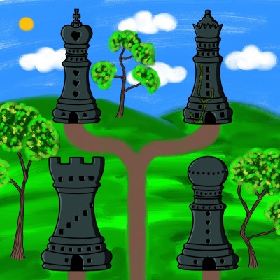 Chess Village  | Bekkie | Digital Drawing | PENUP
