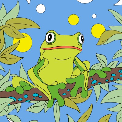 frog land | Feo | Digital Drawing | PENUP