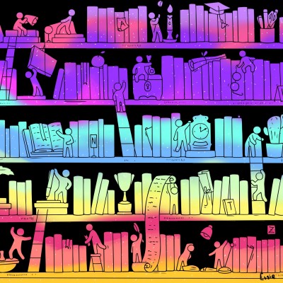 Bookshelf Decor | Essie | Digital Drawing | PENUP