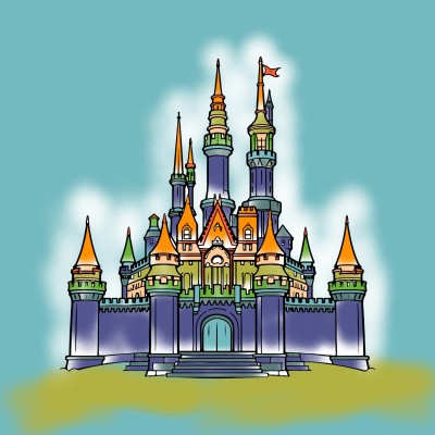 Castle in the sky | Mar_T | Digital Drawing | PENUP