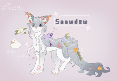 Snowdew || Warriors OC | MerryMica | Digital Drawing | PENUP