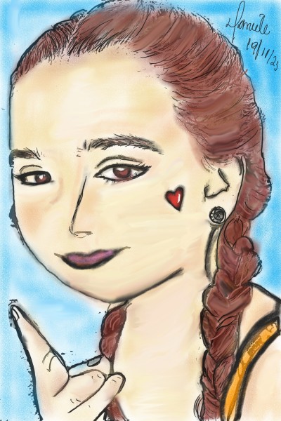 minha Princesa Nicole | Daniele | Digital Drawing | PENUP