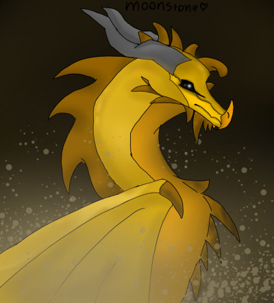 mythical sand dragon  | Moonstone | Digital Drawing | PENUP
