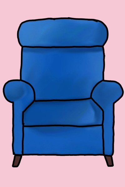 I tried to do the sofa from LET'S DRAW SOFA | QueerBeeKitten | Digital Drawing | PENUP