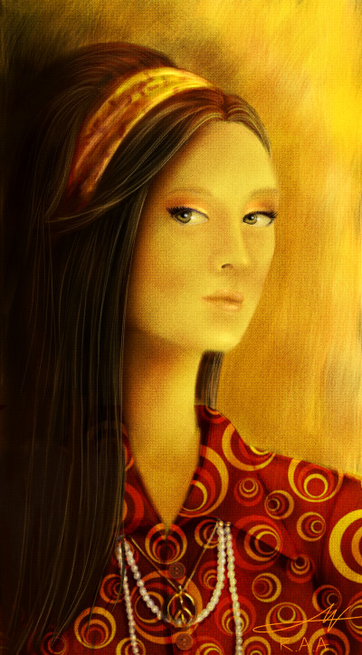 Yellow 70s | R.A.A | Digital Drawing | PENUP