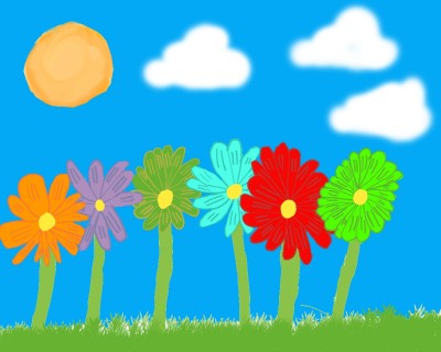 Spring Flowers | emma | Digital Drawing | PENUP