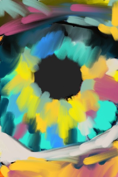colorful eye  | millie | Digital Drawing | PENUP