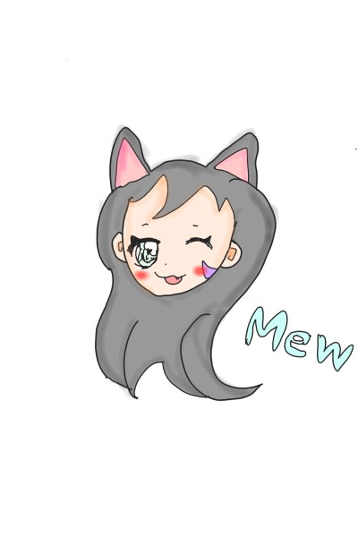 고양이 여캐♡ | Melody | Digital Drawing | PENUP