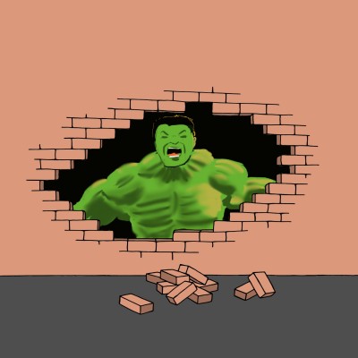 Hulk distraction 
 | J-O-C | Digital Drawing | PENUP