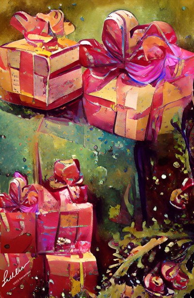 Christmas Gifts | OnyxLulu | Digital Drawing | PENUP