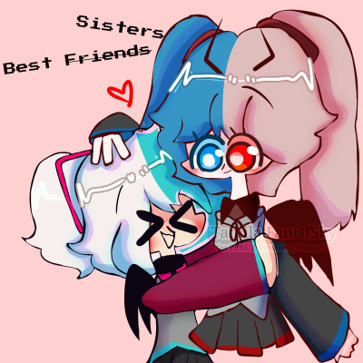 Best... SISTERS!  | Tamila.FanOfSky | Digital Drawing | PENUP