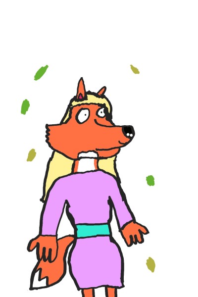 Ruby the Fox Goddess  | Da_video | Digital Drawing | PENUP