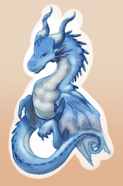 kinda realistic dragon  | suttonb3 | Digital Drawing | PENUP
