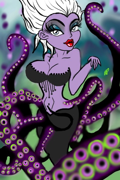 Young Ursala the Sea Witch | Rebecca | Digital Drawing | PENUP