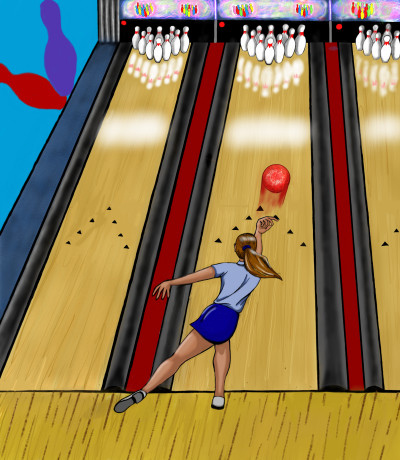 Games; Let's go Bowling! | Terry627 | Digital Drawing | PENUP