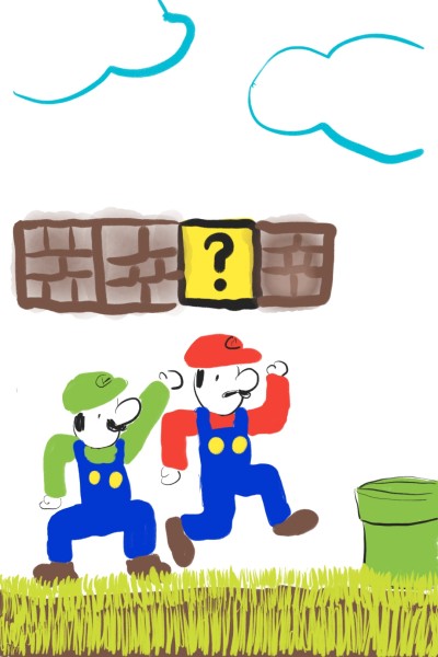 new super Mario bros  | skycastle | Digital Drawing | PENUP