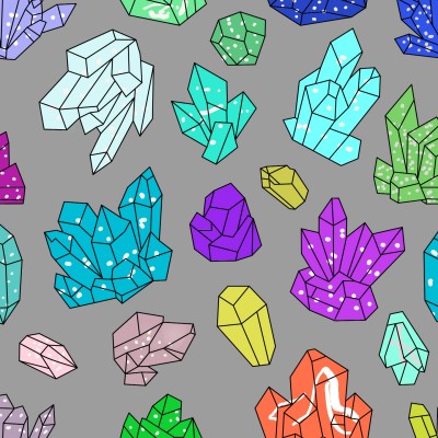 Дорогоцінні камені в печері | PetroUA | Digital Drawing | PENUP