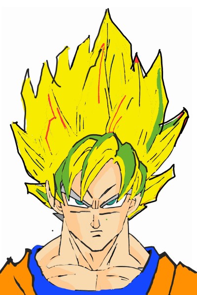 Goku | RockPaul | Digital Drawing | PENUP