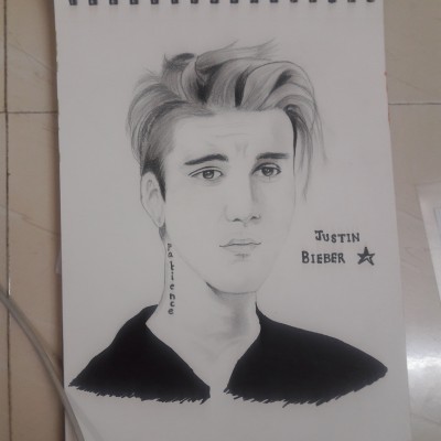 Justin Beiber | Ishrah_khan.T | Digital Drawing | PENUP