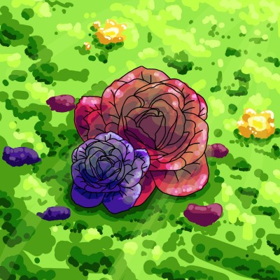 fallen roses | Animometrajes | Digital Drawing | PENUP