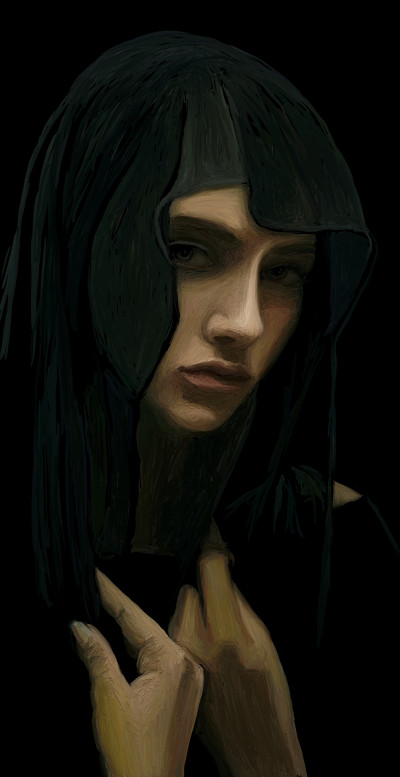 A lady in a veil | Svetlana777 | Digital Drawing | PENUP