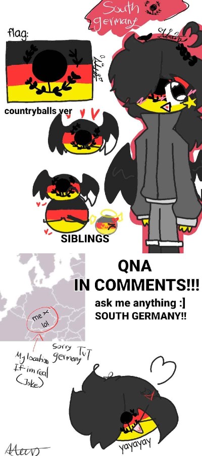 ☆THIS IS SOUTH GERMANY!!☆ | S0uth_Mo0n | Digital Drawing | PENUP