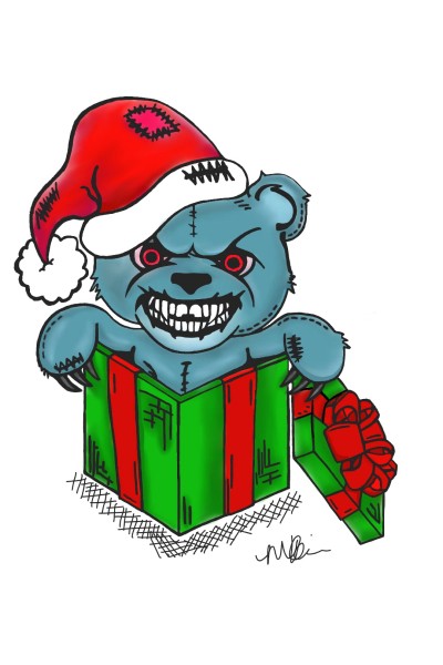 Attack of the Christmas Bear | Mandralyn | Digital Drawing | PENUP