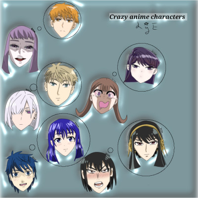 Crazy anime characters  | lerosa | Digital Drawing | PENUP