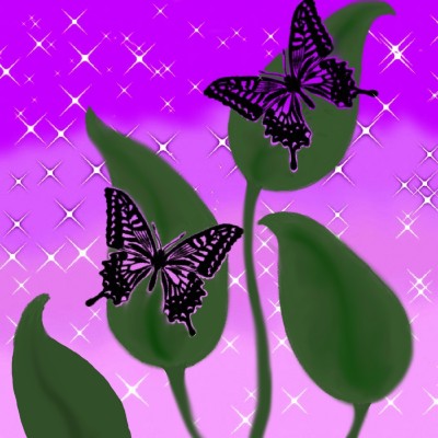 butterflies* | sis_angel | Digital Drawing | PENUP