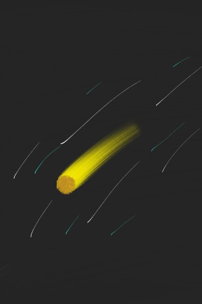meteorite and some comet | juice_korea | Digital Drawing | PENUP