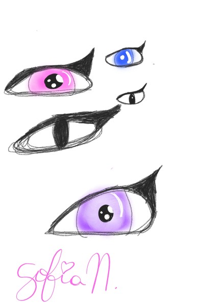 Ojos :) | SofiaNavarrete | Digital Drawing | PENUP