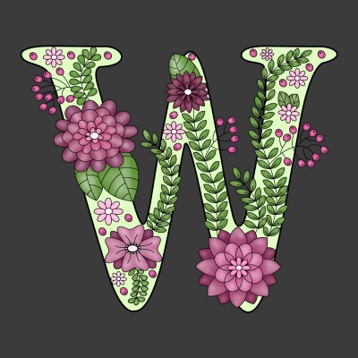 Botanical W | DeeOgeesX3plsMe | Digital Drawing | PENUP