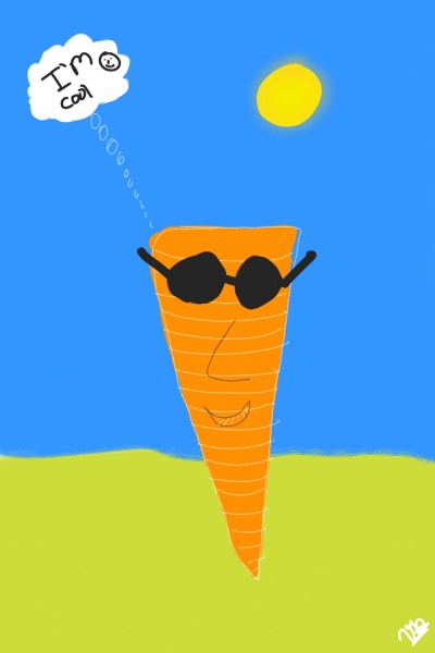 cool Carrot! | UdayK | Digital Drawing | PENUP