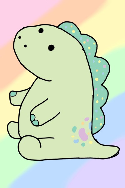 pickle the dino | not_that_kid123 | Digital Drawing | PENUP