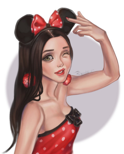 Minnie mouse girl=)  | iPalenka | Digital Drawing | PENUP