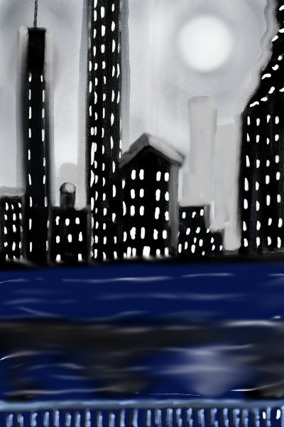 Night In A City | TeeTee | Digital Drawing | PENUP