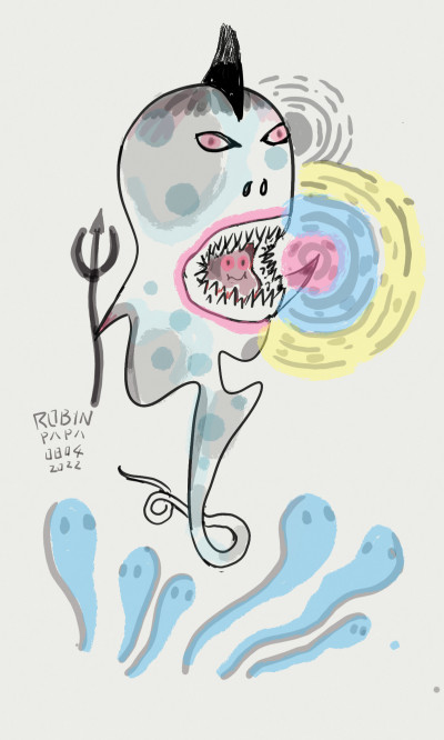 Shark Ghost. | RobinPAPA | Digital Drawing | PENUP