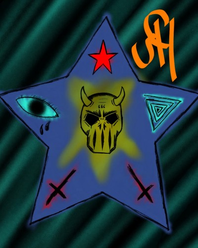 Skull Star | MurderSpree63 | Digital Drawing | PENUP