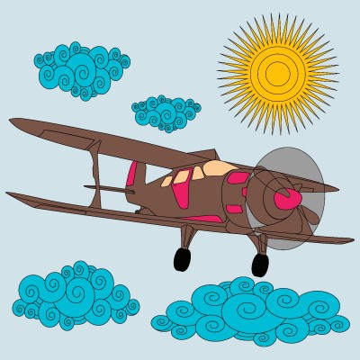 Airplane..
Самолёт... | Alexs | Digital Drawing | PENUP